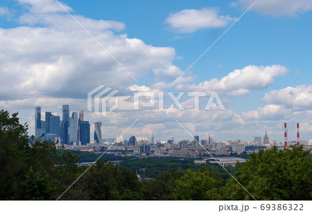 Moscow view from Sparrow Hills 69386322