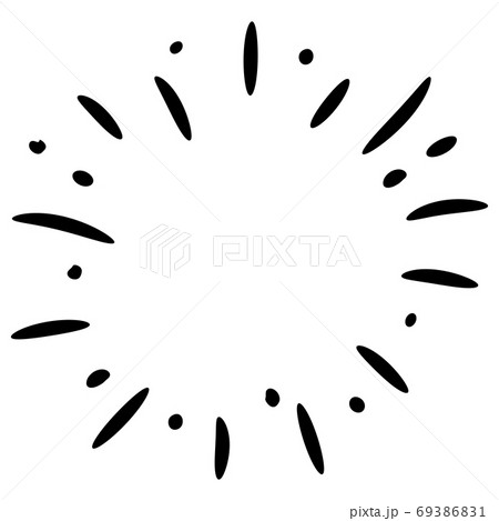 doodle design element, starburst doodle vector illustration ,hand drawn sparkling doodle,water explosion doodle illustration. 69386831