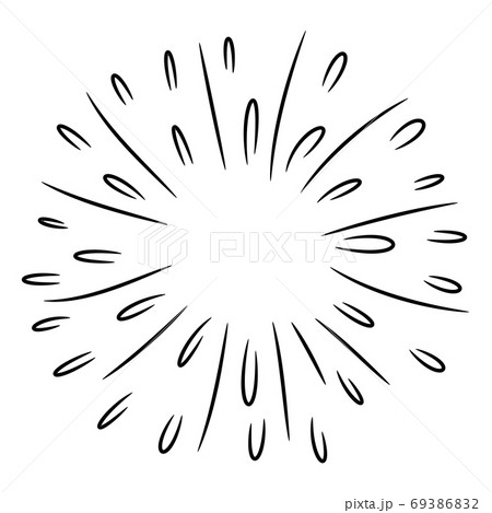 doodle design element, starburst doodle vector illustration ,hand drawn sparkling doodle,water explosion doodle illustration. 69386832