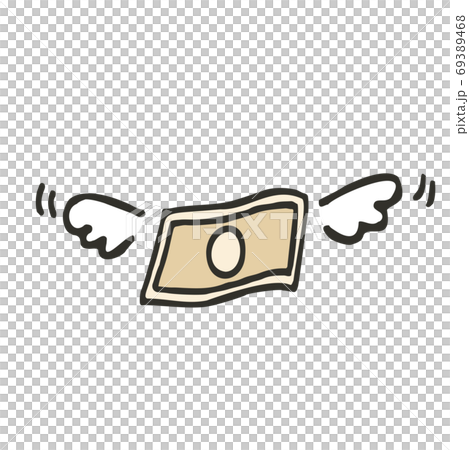 飛ぶお金 飛ぶお金 69389468