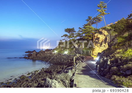 風景 済州 散歩 69390428