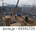 棟上げ　上棟　建前 69391720