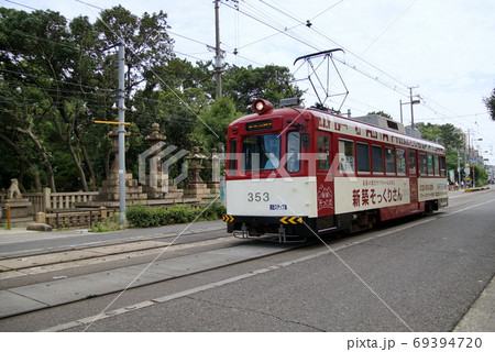 住吉大社前 路面電車 住吉大社前 路面電車 69394720