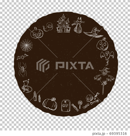 Halloween Halloween frame material Halloween Halloween frame material 69395316