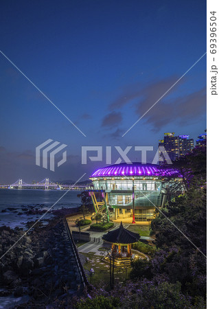 風景 海雲台 椿島 69396504