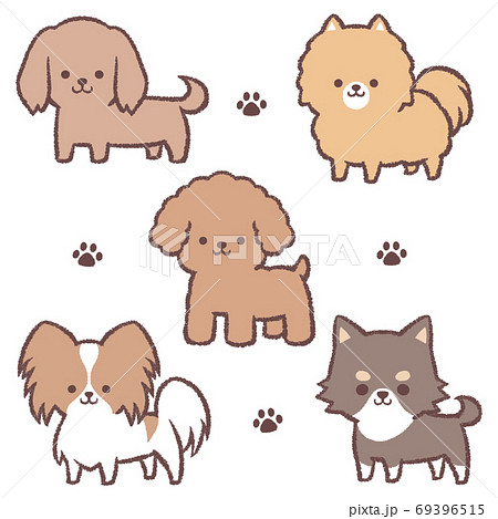 立ちポーズ小型犬セット 立ちポーズ小型犬セット 69396515