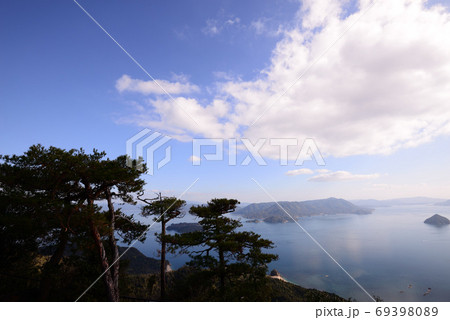 宮島 弥山からの眺望 宮島 弥山からの眺望 69398089