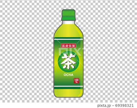 お茶(ペットボトル)_01_主線あり 69398321