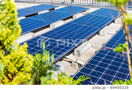 太陽光 ソーラーパネル 太陽光 ソーラーパネル 69400326