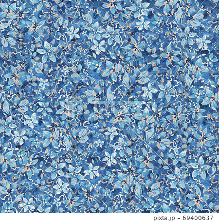 Watercolor luxury floral seamless pattern.  Watercolor luxury floral seamless pattern.  69400637