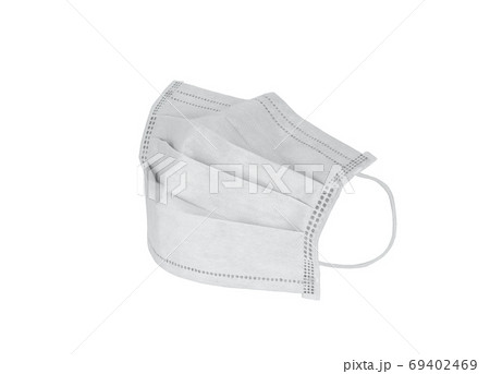 a new mask for protect corona virus isolated on white background 69402469