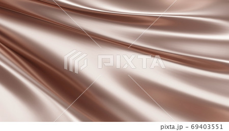 Rose gold luxury fabric background 3d render Rose gold luxury fabric background 3d render 69403551