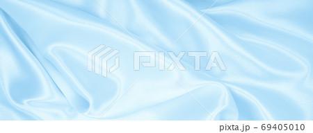 Smooth elegant blue silk or satin luxury cloth texture as abstra Smooth elegant blue silk or satin luxury cloth texture as abstra 69405010