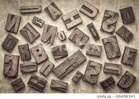 random wood type letters background random wood type letters background 69406341