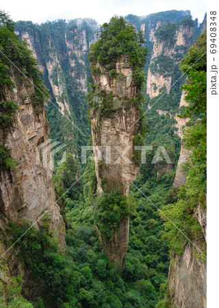 中国張家界武陵源の風景 中国張家界武陵源の風景 69408348