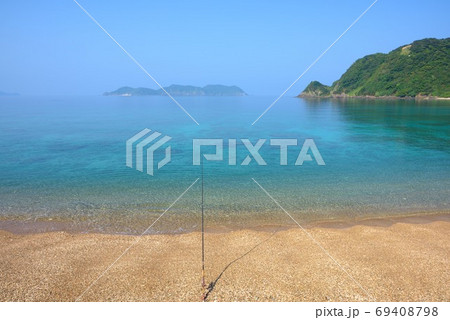 奄美大島 加計呂麻島 穏やかな須子茂の海 6 奄美大島 加計呂麻島 穏やかな須子茂の海 6 69408798