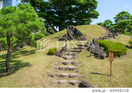 東京都 旧芝離宮恩賜庭園 特別史跡 大山 東京都 旧芝離宮恩賜庭園 特別史跡 大山 69409219