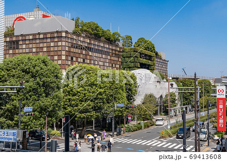 駅前風景　二子玉川駅 69413608