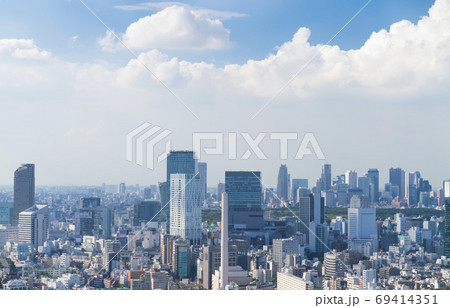 東京風景　2020年8月　渋谷 新宿 69414351