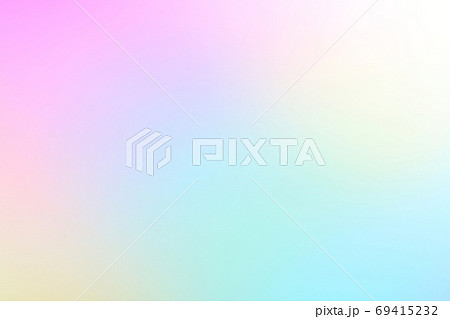 背景素材　ピンク色・青色系　柔らかな色合い 69415232