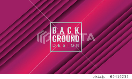 Diagonal stripes line pattern with blank space vector illustrati 69416255