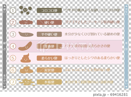 便の状態 ブリストルスケール_B 69416281