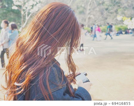 ロングヘアー 69416855