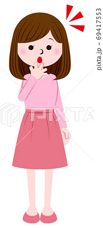 気づく女性 気づく女性 69417553