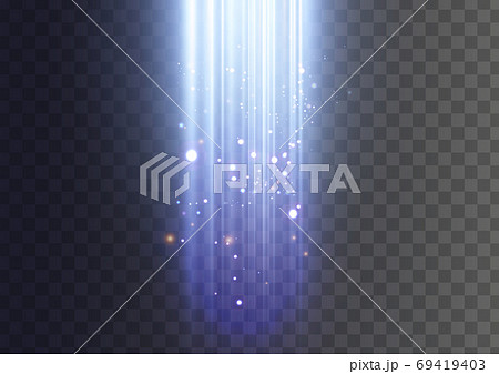 透過する光素材 69419403