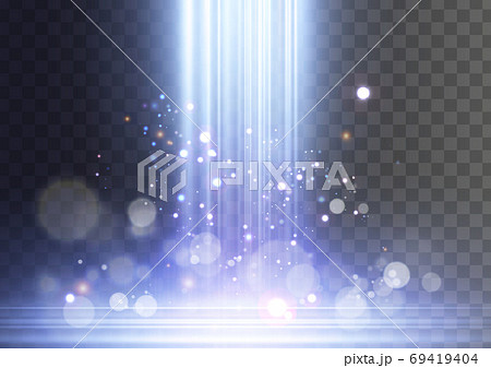 透過する光素材 69419404