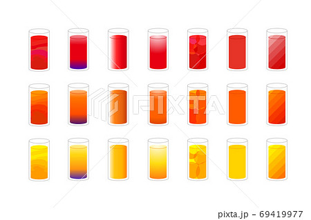 飲み物 ジュース アルコール お酒 メニュー ソフトドリンク カクテル ベクター Ai Jpeg のイラスト素材