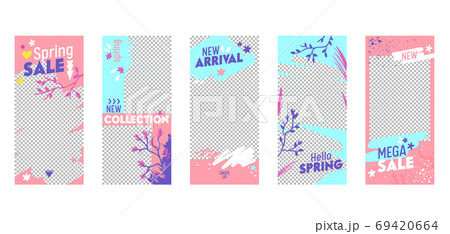 Instagram Story Template Mega Spring Sale Mobile Instagram Story Template Mega Spring Sale Mobile 69420664