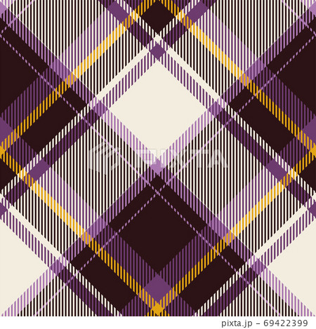 Tartan scotland seamless plaid pattern vector. Retro background 69422399