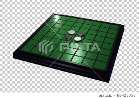 オセロ(リバーシ)CGの透過素材 69423355