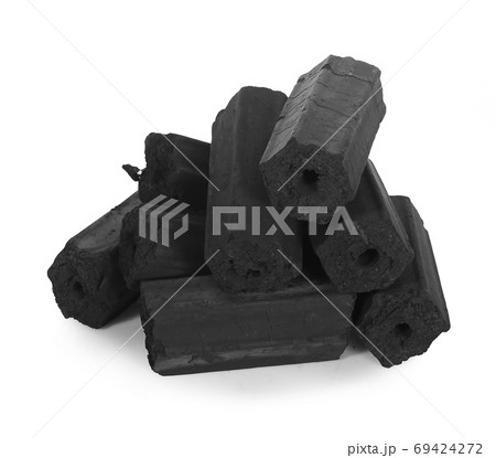 Natural wood charcoal, traditional charcoal or hard wood charcoa 69424272
