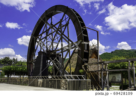 日本一の親子孫水車 岡山県新見市 日本一の親子孫水車 岡山県新見市 69428109