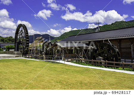 日本一の親子孫水車 岡山県新見市 日本一の親子孫水車 岡山県新見市 69428117