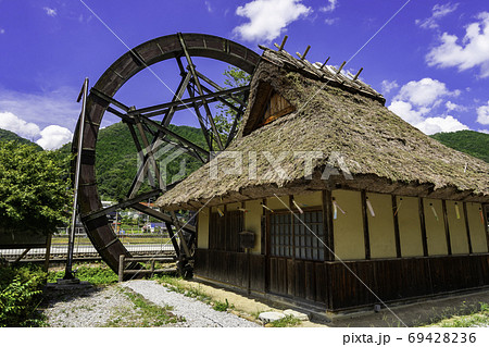 日本一の親子孫水車 岡山県新見市 日本一の親子孫水車 岡山県新見市 69428236