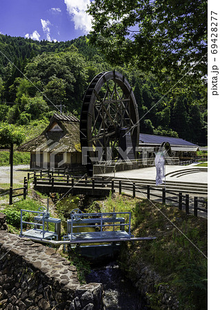 日本一の親子孫水車 岡山県新見市 日本一の親子孫水車 岡山県新見市 69428277