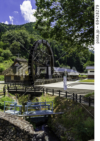 日本一の親子孫水車 岡山県新見市 日本一の親子孫水車 岡山県新見市 69428279