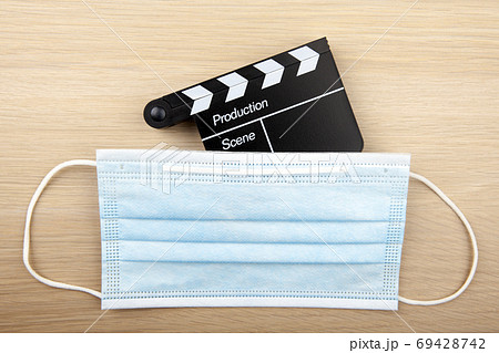 image of clapper board mask 69428742