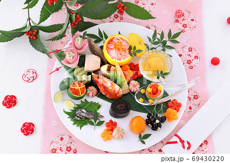 おせちワンプレート　ワンプレートおせち　おせち料理 69430220