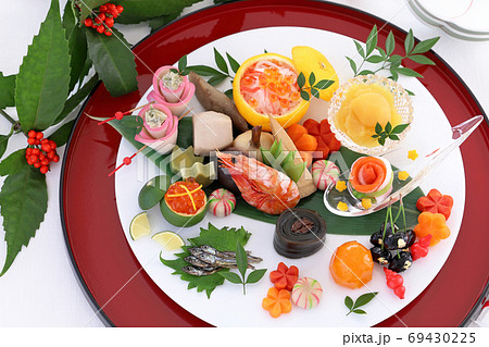 おせちワンプレート　ワンプレートおせち　おせち料理 69430225