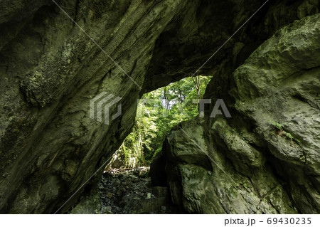 帝釈峡 鬼の唐門 広島県庄原市 帝釈峡 鬼の唐門 広島県庄原市 69430235