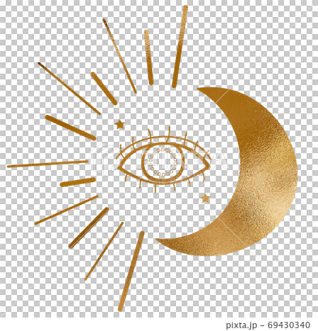 Gold illustration pattern background badge Gold illustration pattern background badge 69430340