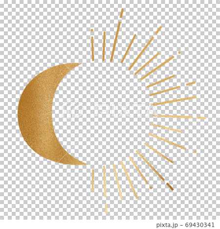 Gold illustration pattern background badge Gold illustration pattern background badge 69430341