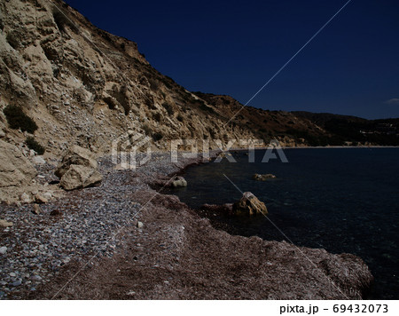 View of the coast of the resort of Pissouri, Cyprus View of the coast of the resort of Pissouri, Cyprus 69432073