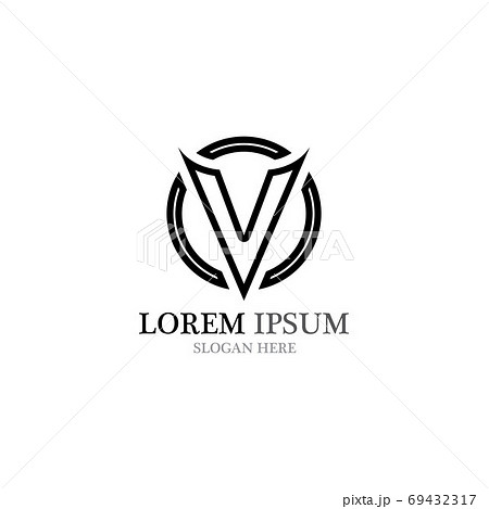 V Logo Template vector V Logo Template vector 69432317