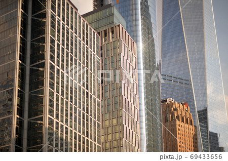 Modern architecture of New York city, USA. background  69433656