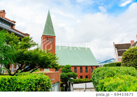 長崎大浦天主堂付近の風景 長崎大浦天主堂付近の風景 69433675